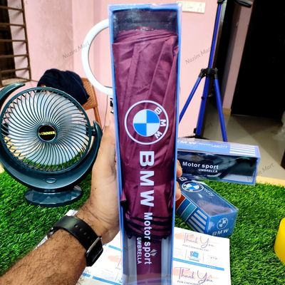 BMW VVIP Fully Automatic Business Dauble 12 Ribs Super Windproof Large Anti UV Umbrella - Umbrella Pro Max_img_0