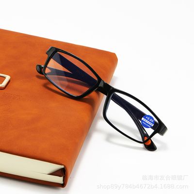 Anti-blue light reading glasses running in rivers and lakes stall wholesale ultra-light HD reading glasses fashion portable reading glasses for the elderly_img_1