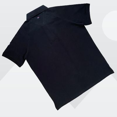 Tommy Hilfiger Men's Black Polo T-shirt_img_2