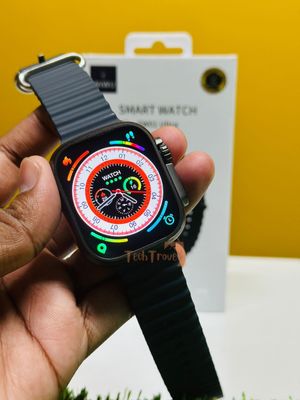 WiWu SW01 Ultra Bluetooth Calling Smart Watch- Orange (IP68, Sports Modes, 2.1″ HD IPS)_img_3