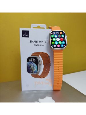 WiWu SW01 Ultra Bluetooth Calling Smart Watch- Orange (IP68, Sports Modes, 2.1″ HD IPS)_img_4