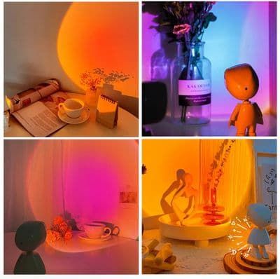 🌓 360° Sunset Projection LED Light – Portable Mood Enhancer_img_2