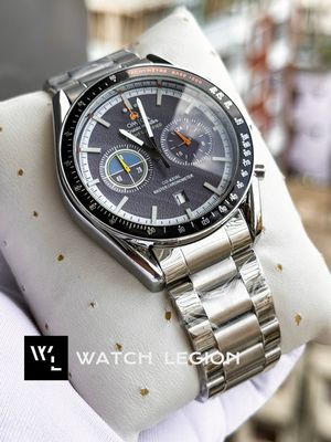 OMEGA CHRONO CHAIN SILVER/BLUE