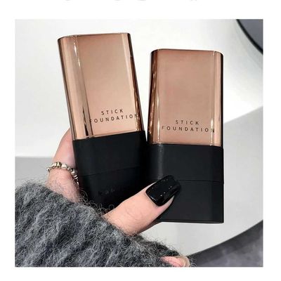 Full Coverage Longwearing Waterproof Kakashow Beautiful Skin Water Light Foundation Stick with Brush_img_9