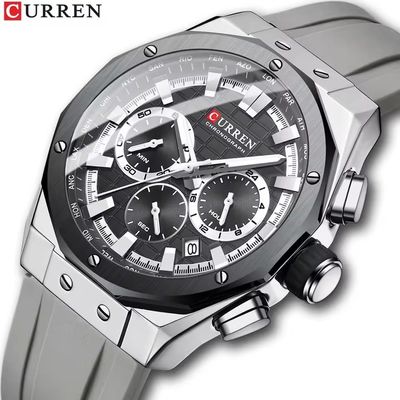 Curren 8464 For Men – Grey_img_2
