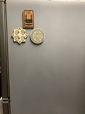 Wooden Fridge magnet / Home Decor_img_0