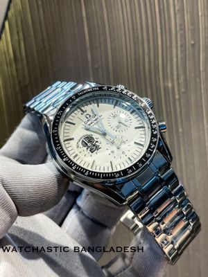 Omega Speed Master Apollo chain white_img_0