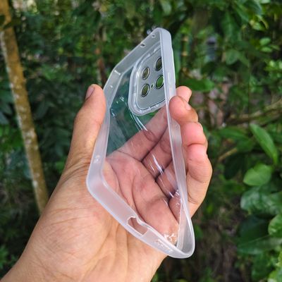 IQOO Z10Turbo Transparent soft TPU cover with camera lens_img_2
