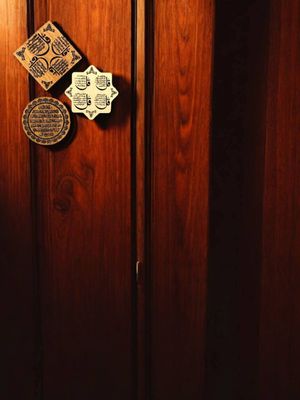 Wooden Fridge Magnet / Home decor_img_0