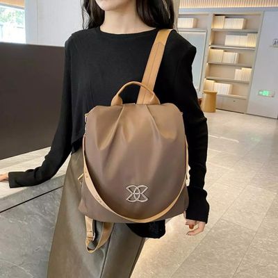 Anti-Theft Lightweight Oxford Cloth Backpack for Women Crossbody Bag Multi-Purpose_img_1