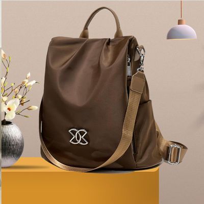 Anti-Theft Lightweight Oxford Cloth Backpack for Women Crossbody Bag Multi-Purpose_img_2