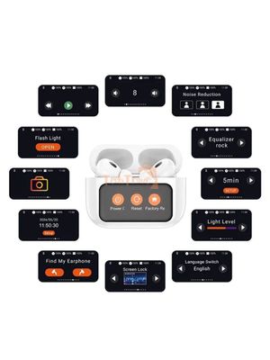 Hoco EW72 ANC TWS Earbuds With HD Display_img_1