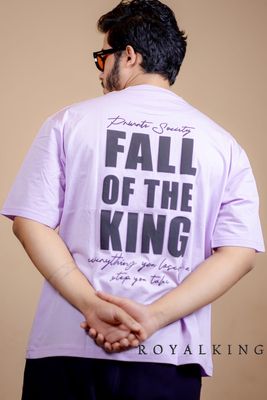Oversized Statement Tee – “Fall of the King”_img_1