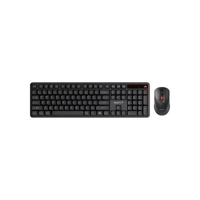 HAVIT KB261WB DUAL-MODE WIRELESS KEYBOARD & MOUSE COMBO - Price in  Bangladesh_img_0