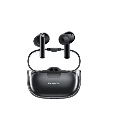 AWEI T52 ANC Wireless Bluetooth Earbuds – Black Color_img_0
