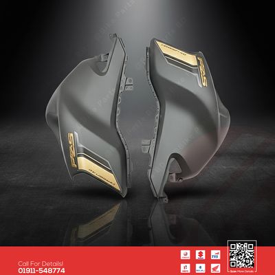 Tanky Box for Yamaha FZS V4 (Matte Black Dlx) bike._img_0