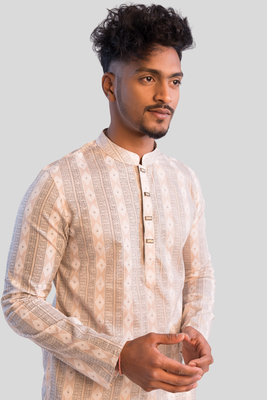 Exclusive Men’s Glossy Printed Panjabi(PJB-007)_img_0