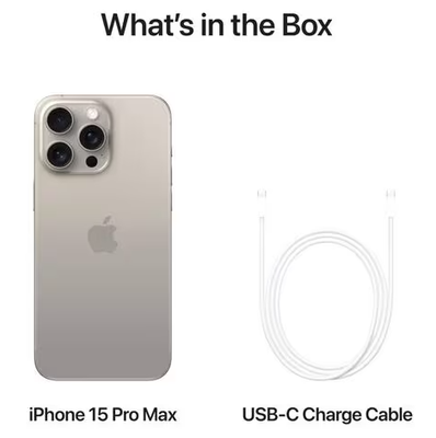 apple iIPhone 15 Pro Max 256GB Natural Titanium 5G With FaceTime - Middle East Version(all colour available)_img_1