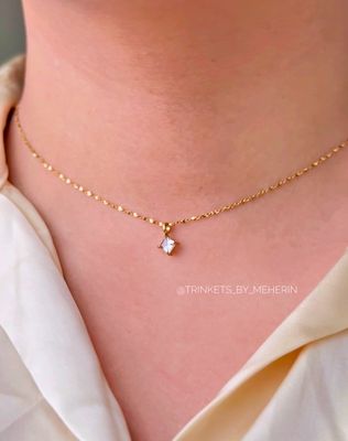 Rhombus solitare neckpiece (BESTSELLER)_img_0