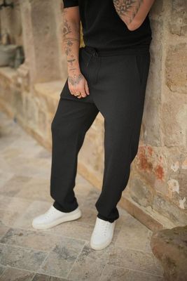 premium semi-baggy ribbed trousers!!_img_4