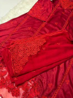 Gol Red Maroon Gown_img_1