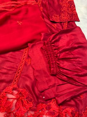 Gol Red Maroon Gown_img_3