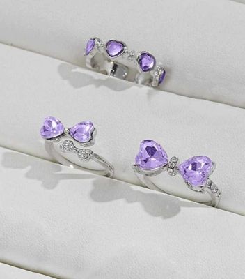 3pcs Bow Finger Ring Set_img_4