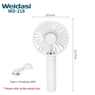 Stylish Mini USB Lithium Battery Rechargeable Handy Hand Fan_img_2