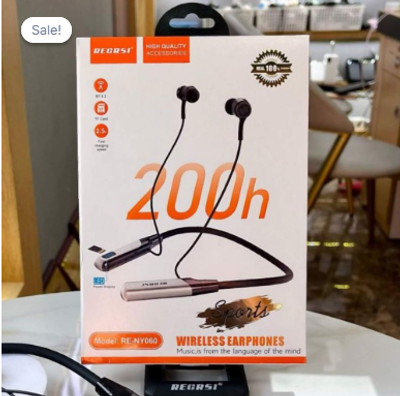 Regrsi RE-NY060 Neckband 200 – Heavy Backup with Digital Display 🔋🎧_img_2