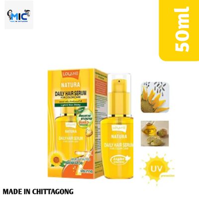 Lolane Natura Daily Hair Serum Sunflower for Color Care_img_1