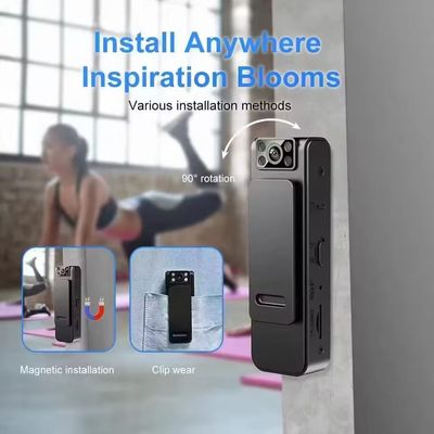 1080P HD Mini Body Camera Recorder Surveillance Cam with and Video, Small Body Camera, Night Vision, 3HR Battery Life Wearable Cam for Law Enforcement, Security Guard (Direct_img_3