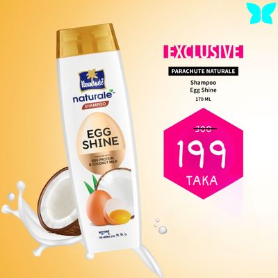 Parachute Naturale Shampoo Egg Shine 170ml_img_0