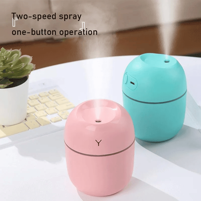New Mini 220ML Air Humidifier USB Aroma Essential Oil Diffuser Humidificador for Home Car Office with LED Night Lamp Freshner_img_4