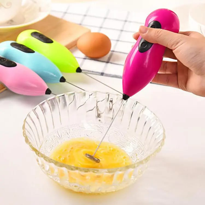 Electric Foam Maker for Milk, Coffee, Egg Beater, Juice, Cafe Without battery_img_2