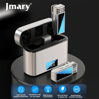 Jmary MW-15 | 2.4G Wireless Microphone For Mobile TYPE-C | Dual Microphone_img_1