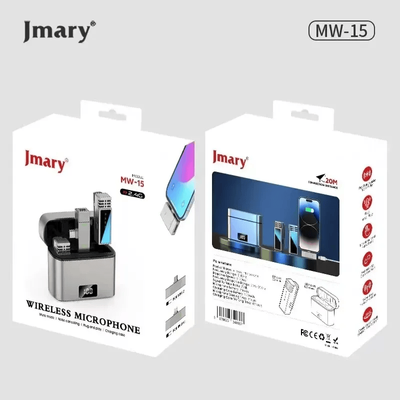 Jmary MW-15 | 2.4G Wireless Microphone For Mobile TYPE-C | Dual Microphone_img_3