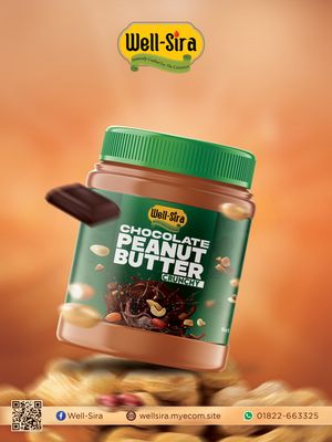 CHOCOLATE CRUNCHY PEANUT BUTTER (Creamy+Crunchy)