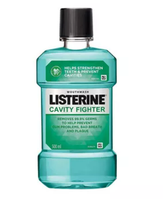 Listerine Cavity Fighter Liquid Mouthwash 500 ml_img_0
