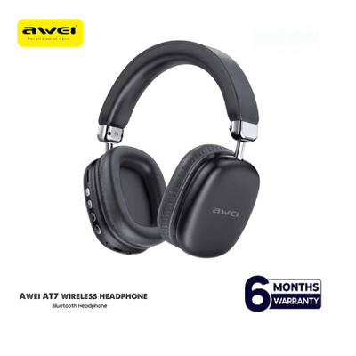 Awei AT7 Bluetooth wireless headphone stereo surround speaker with microphone headset_img_0