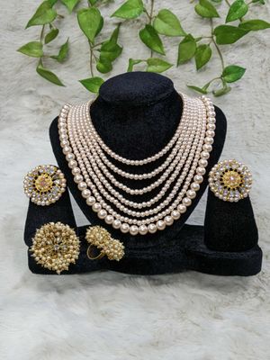 7 layers Necklace 3pcs Set_img_0