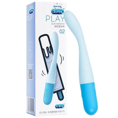 Durex Vagina Clitoris Stimulate G Spot Soft Vibrators Masturbators Mute Silicone Vibrating Dildo Massager Sex Toys for Women_img_3
