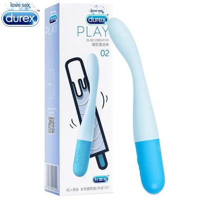 Durex Vagina Clitoris Stimulate G Spot Soft Vibrators Masturbators Mute Silicone Vibrating Dildo Massager Sex Toys for Women_img_7