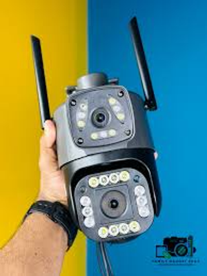 Speed-X IP Camera Wi-Fi Wireless 2mp + 2mp HD Dual Lens PTZ + Still CCTV Surveillance Outdoor Wi-Fi Camera_img_1