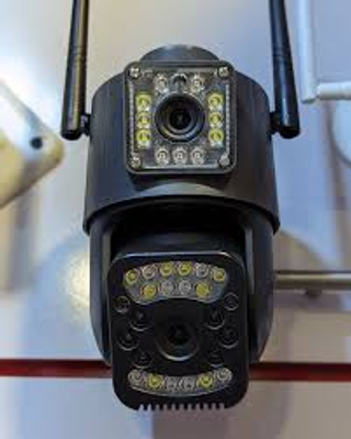 Speed-X IP Camera Wi-Fi Wireless 2mp + 2mp HD Dual Lens PTZ + Still CCTV Surveillance Outdoor Wi-Fi Camera_img_3