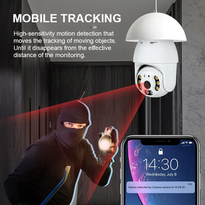 Smart 360° Rotated Security Camera HD 1080P with Two-way Audio, Motion Tracking, and Waterproof Design_img_3