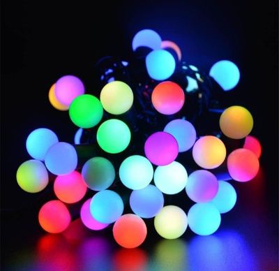 Decorative LED Fairy Light Ball Shaped -Multi-color - medium - bulbs - Light_img_1