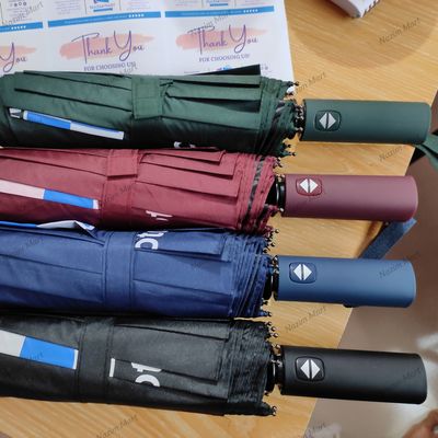 Umbrella Pro-  Motorsport 12 Ribs Auto on-off Umbrella | Automatic Folding Umbrella Multi-colour_img_2