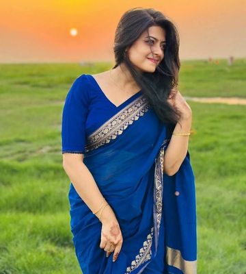 নীল গোধূলি | টাংগাইলে এর হেন্ডলোম শাড়ী |_img_2
