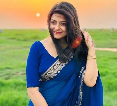 নীল গোধূলি | টাংগাইলে এর হেন্ডলোম শাড়ী |_img_4