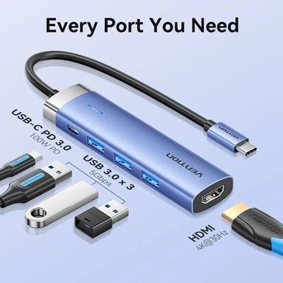 Vention 5-in-1 USB-C Docking Station-TGESB_img_0